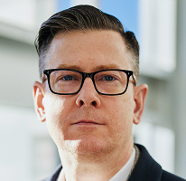 Izvršni direktor podjetja za kripto trading Alexander Hughes, portret